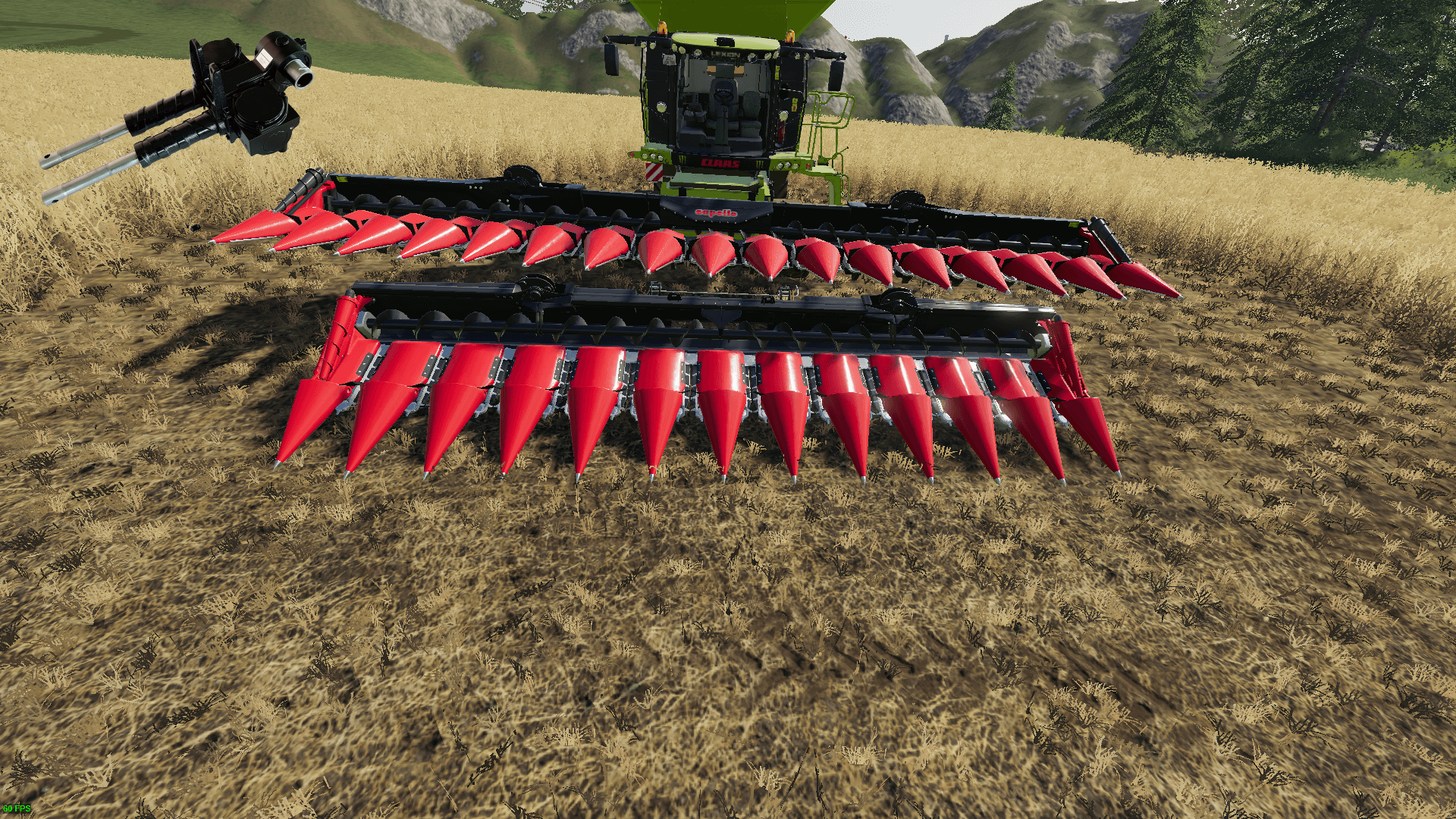 Caja de cambios de cabezal de maíz de aluminio para cosechadora de granos